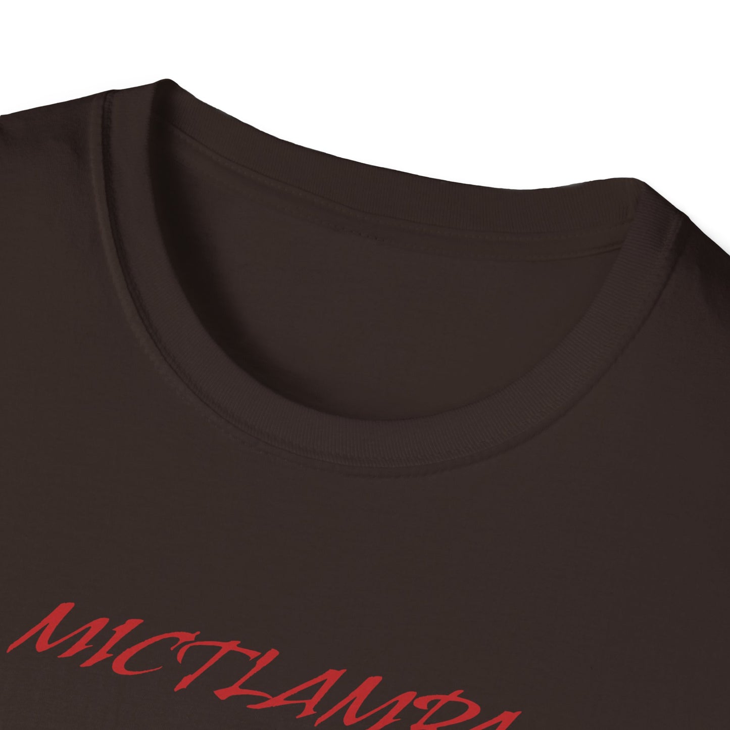 Mictlampa Mictlantecuhtli Unisex Softstyle T-Shirt| east direction| aztec dance| danza azteca| apparel| clothing| tshirt