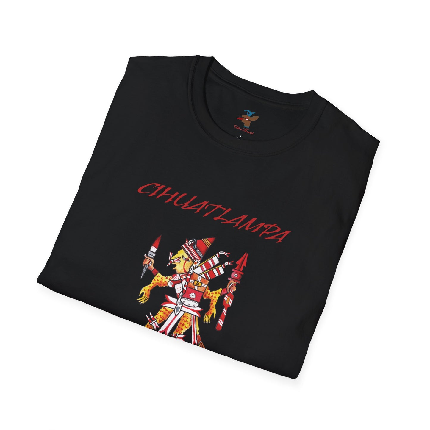 Cihuatlampa Xipe-totec Unisex Softstyle T-Shirt| east direction| aztec dance| danza azteca| apparel| clothing| tshirt