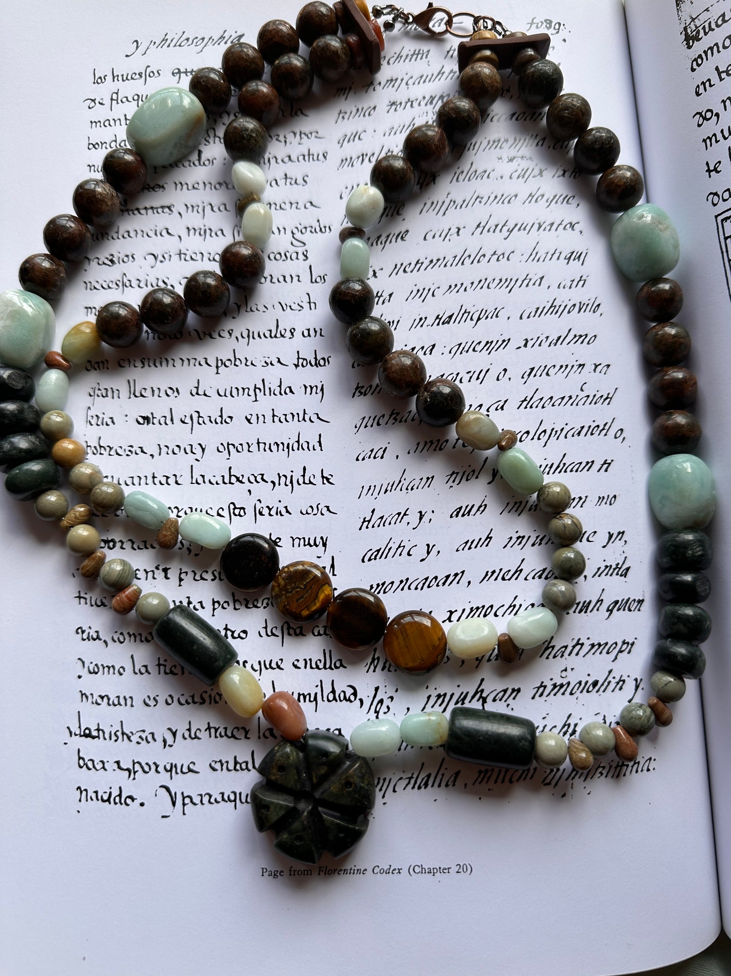 Hikuri jade two layered necklace