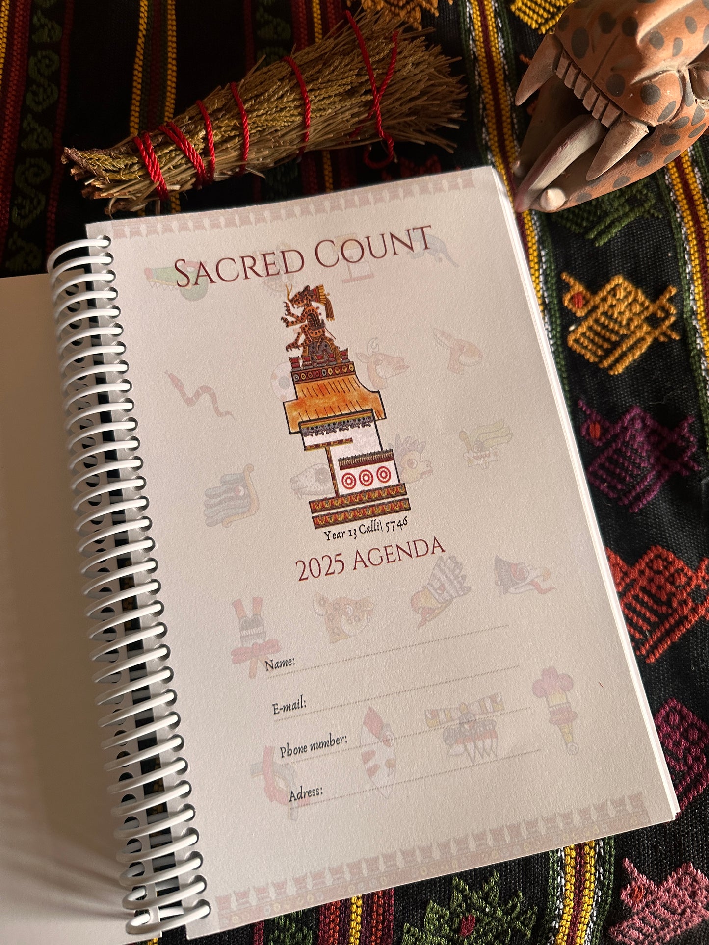 Pre-Order Sacred Count Agenda| Softcover |Hardcover