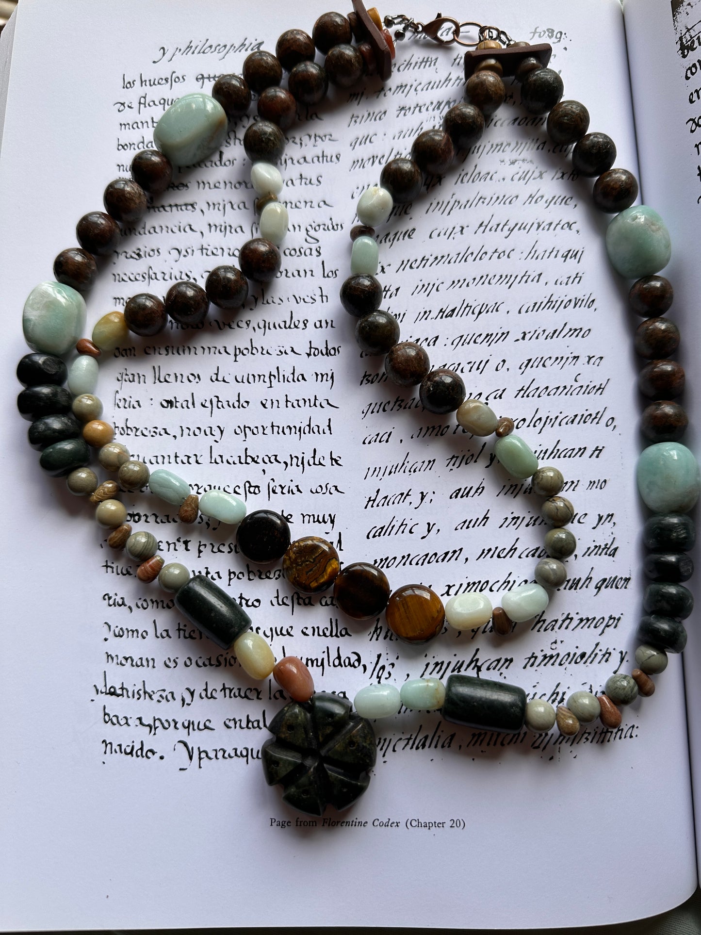 Hikuri jade two layered necklace