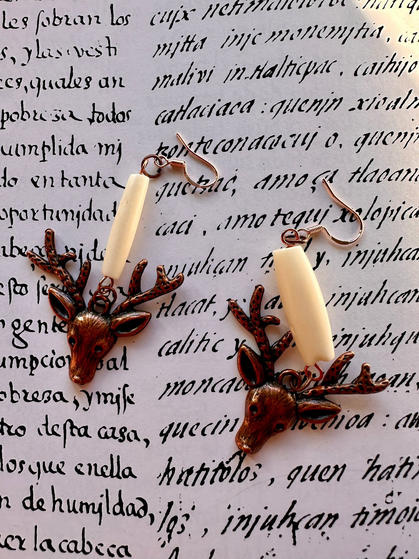 Venado Bone earrings