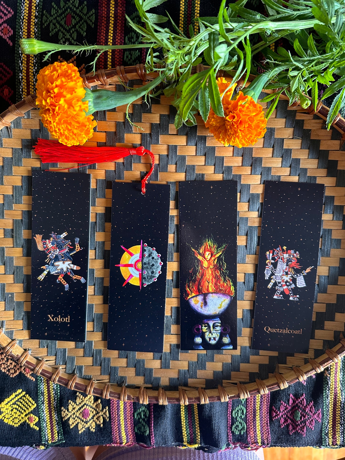 3 Bookmark Set-Fuego (also sold individually)