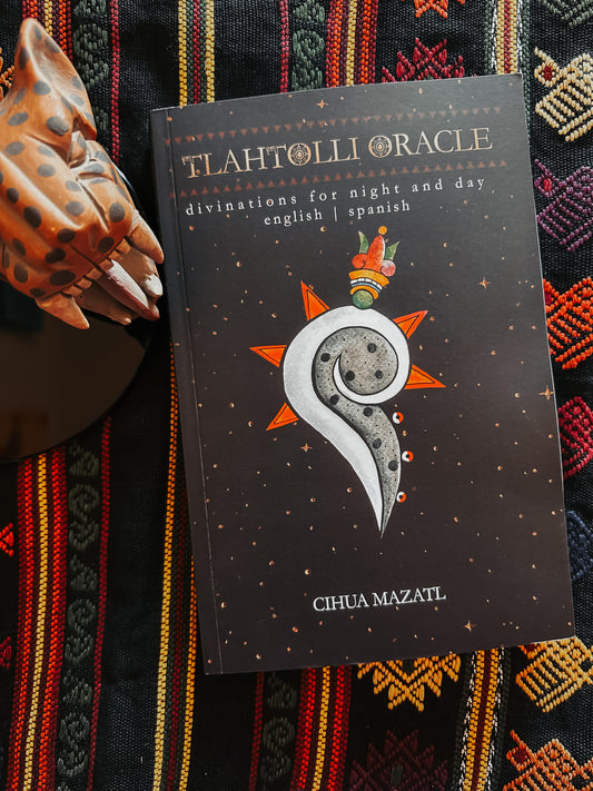 Black & White Edition Tlahtolli Oracle Paperback Book