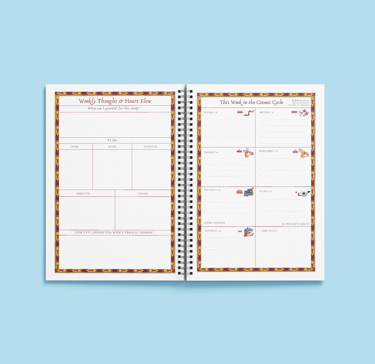 Pre-Order Sacred Count Agenda| Softcover |Hardcover